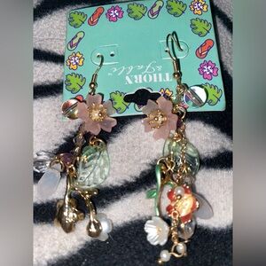 Cute flower earrings